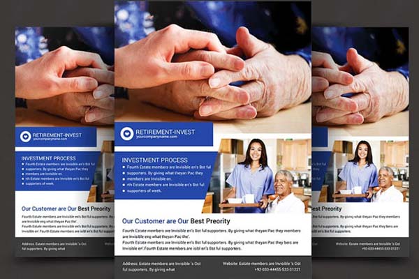 Elderly Care Flyer Templates – Free & Premium PSD, Ai, Word, ( Doc ), InDesign, Vector, EPS, PNG, PDF, TIFF Formats Download